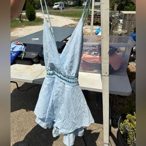Blue Romper / Size L